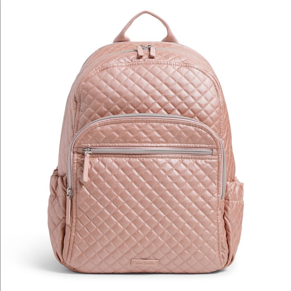 VERA BRADLEY PINK QUARTZ XL CAMPUS BACKPACK